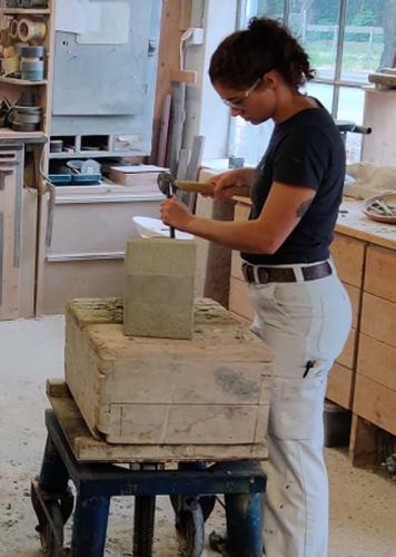 Bildhauer Kurse Werke Teilnehmer 2020 Bottinellisculpt Bildhauer Natur Stein Handwerk Kunst Kurse-22