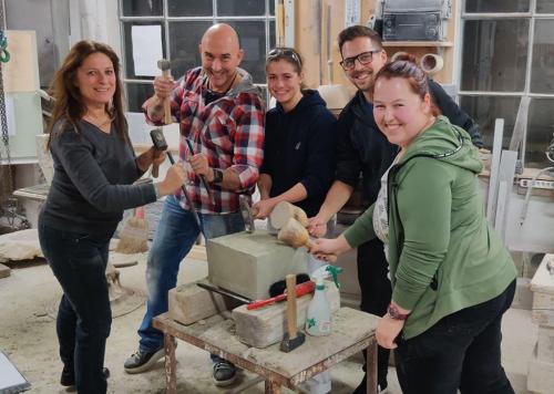 Bildhauer Kurse Werke Teilnehmer 2020 Bottinellisculpt Bildhauer Natur Stein Handwerk Kunst Kurse-25